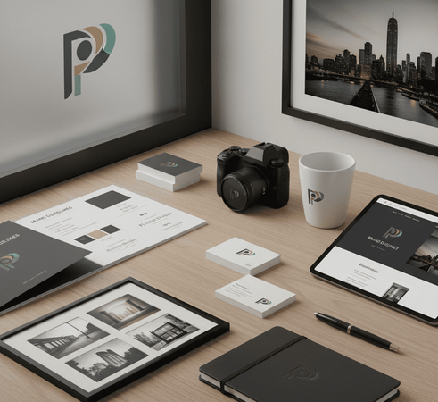 business logo photography for brand identity