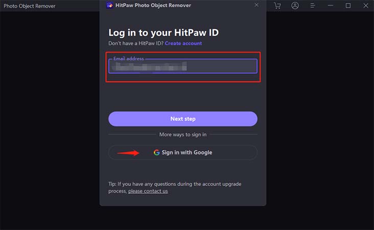 HitPaw Photo Object remover activate