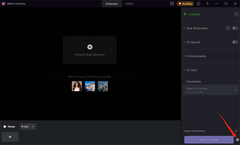 hitpaw fotorpea preference