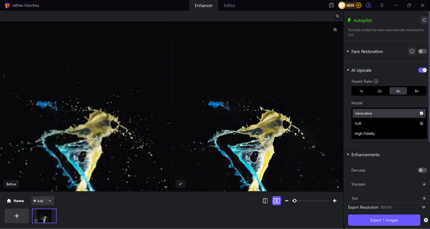 preview and download the photo