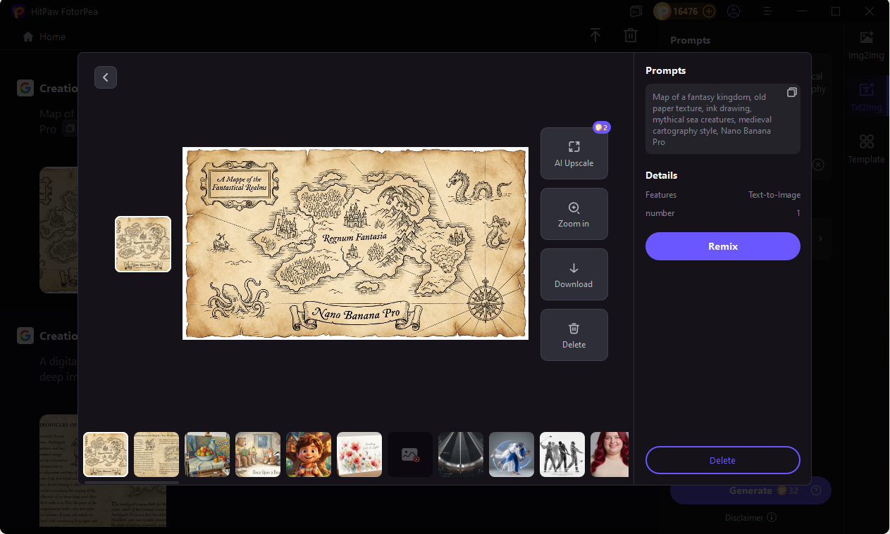 generate ai art image