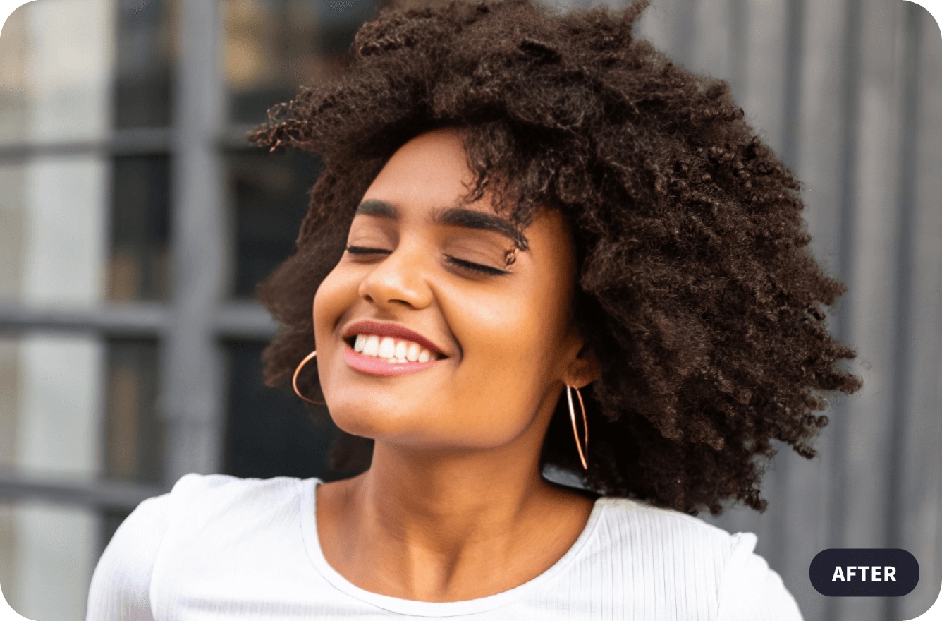 face restoration ai after