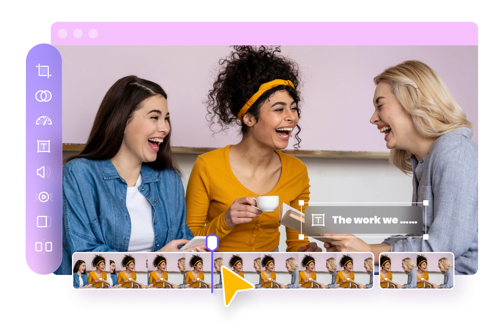 edit video in hitpaw video converter