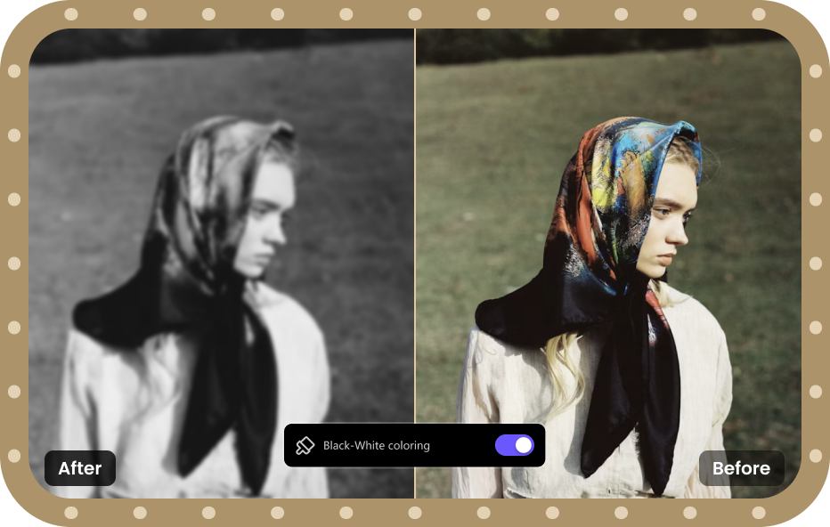 old photo restoration