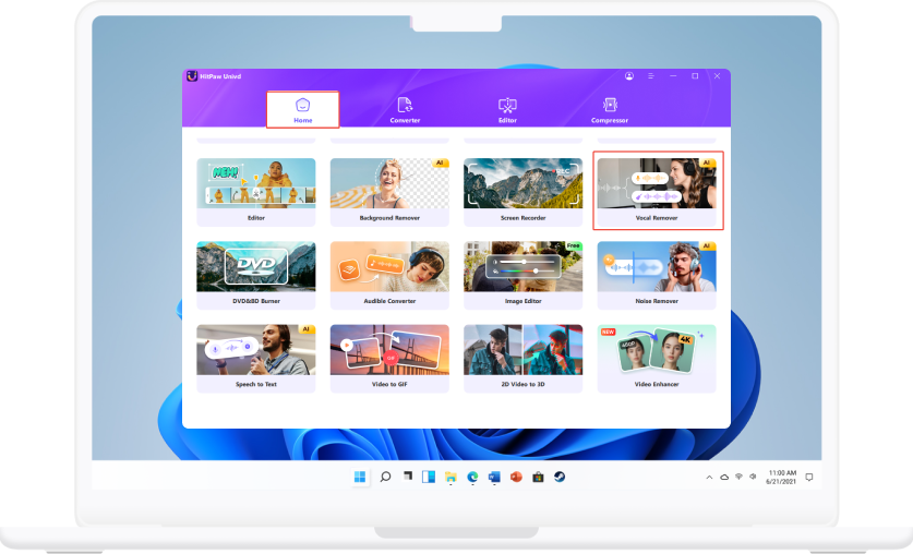 import file to remove vocal